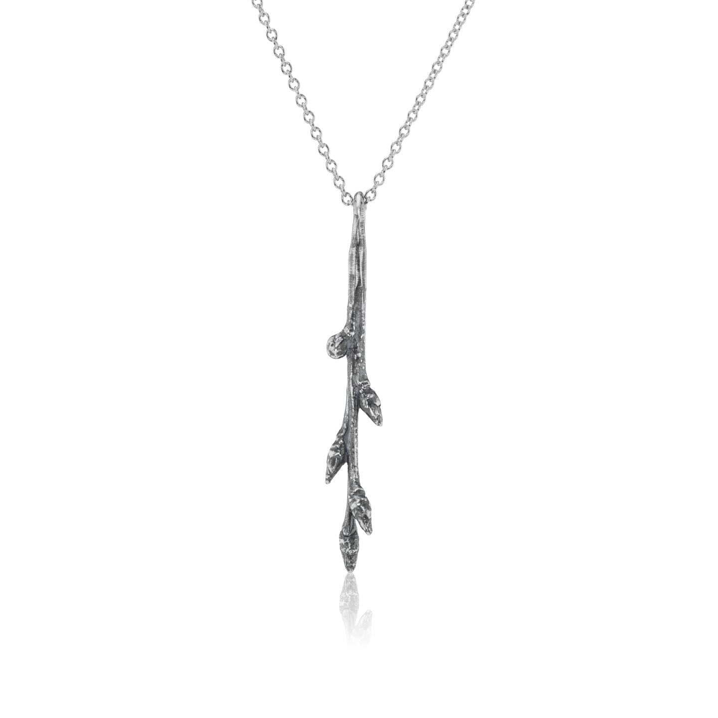 Twig Necklace | Sterling Silver | Kristin Coffin Jewelry