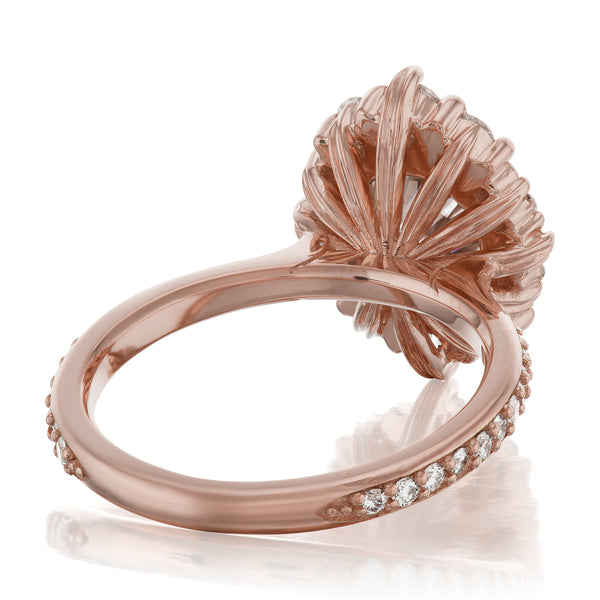 Buy Christina Rose Gold Diamond Ring 18 KT rose gold (5.594 gm