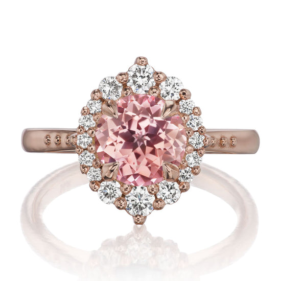 Emerson | Champagne Sapphire Ring (2.13ctw+) | Kristin Coffin Jewelry