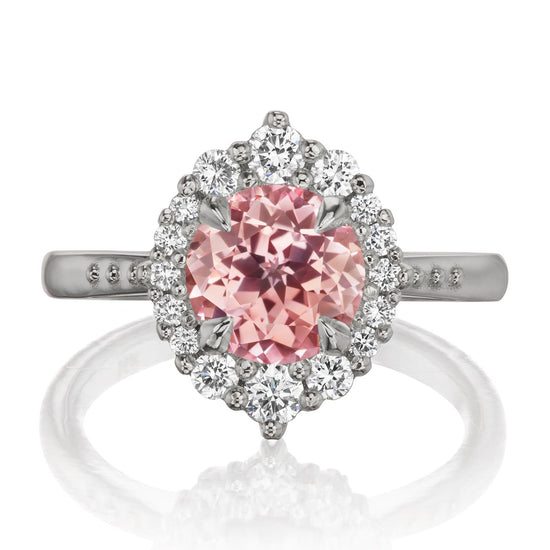 Emerson | Champagne Sapphire Ring (2.13ctw+) | Kristin Coffin Jewelry